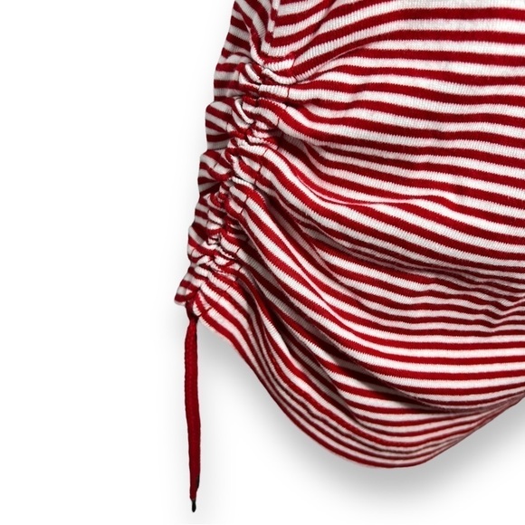 CHAPS Active Women’s Scoop Neck Side Ruching Tank Size Medium - Picture 2 of 7